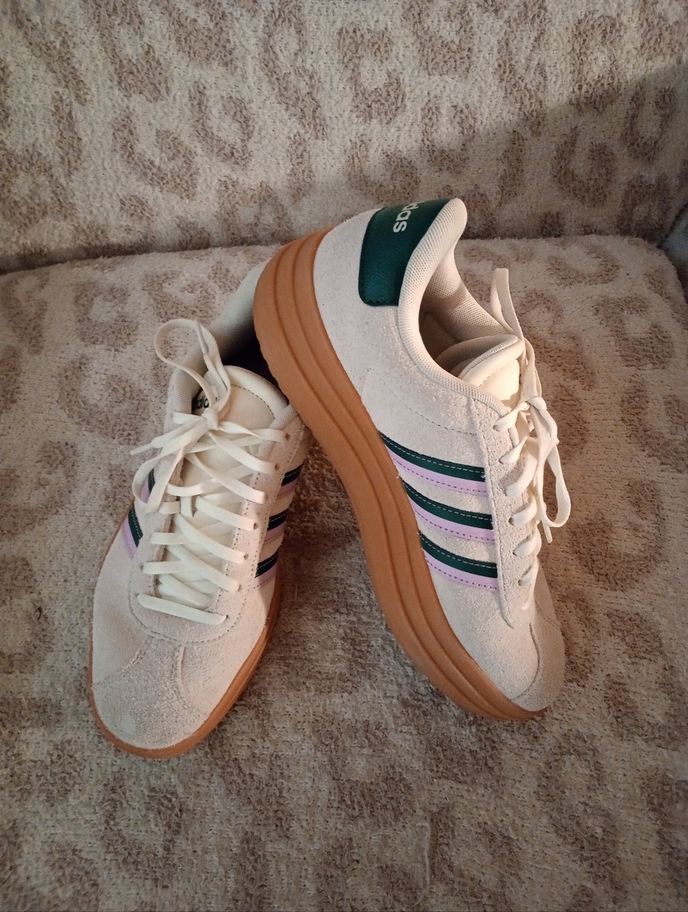 Women's Adidas  Leather VL Court Bold Platform Sneakers